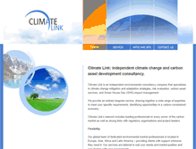 Tablet Screenshot of climate-link.com